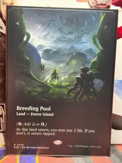 Breeding Pool Borderless Edge of Eternities Gem Mint MTG - Image 1