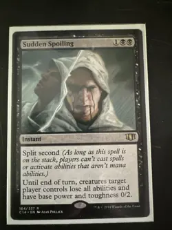 mtg commander 2014 sudden spoiling #164 NM - Image 1