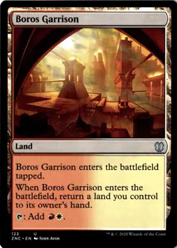 Boros Garrison U Commander: Zendikar Rising 122 NM - Image 1