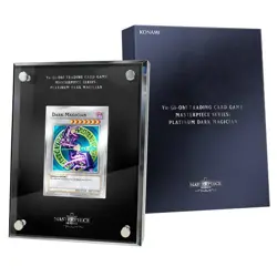 Yugioh Masterpiece Series 2023 Platinum Dark Magician - In Hand #243/1000 - Image 1