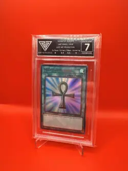 Yu-Gi-Oh! Monster Reborn LART-EN001 - GetGraded 7 🔥 Lost Art Promo - Image 1