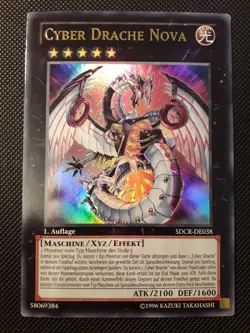 Yu-Gi-Oh! Cyber Drache Nova, SDCR-DE038, 1. Auflage, Deutsch, Excellent - Image 1