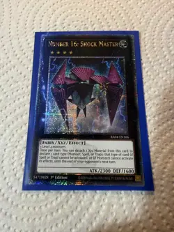 RA04-EN166 Number 16: Shock Master (Quarter Century Rare) Yu-Gi-Oh! TCG - Image 1