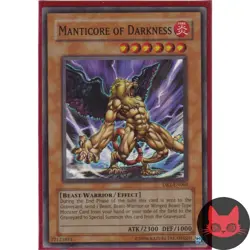 Yugioh Manticore of Darkness DR2-EN068 Super Rare - Image 1