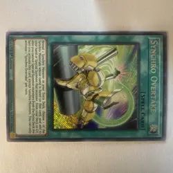SYNCHRO OVERTAKE | Secret Rare | Dawn Of Majesty - YuGiOh 1st Ed. (DAMA-EN067). - Image 2