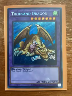 Thousand Dragon - Yu-Gi-Oh! - MRD-EN143 - Secret Rare - 25th Anniversary - NM - Image 1