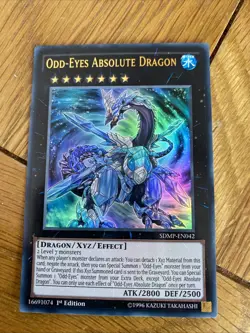 SDMP-EN042 ODD-EYES ABSOLUTE DRAGON ULTRA RARE 1ST EDITION YuGiOh CARD - Image 1