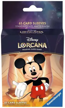 Disney Lorcana Card Sleeves - Mickey Mouse (65-Pack) 4050368981783 - Image 2