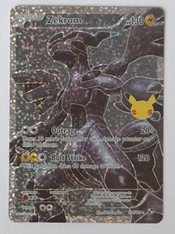 Zekrom 114/114 Black & White Celebrations Classic Collection Pokemon Card TCG - Image 1