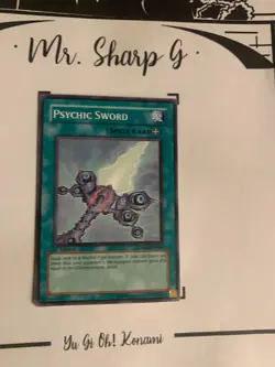 PSYCHIC SWORD - 1st EDITION CRMS-EN054 ENGLISH Yu-Gi-Oh! CARD COMMON KONAMI - Image 3