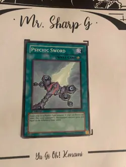PSYCHIC SWORD - 1st EDITION CRMS-EN054 ENGLISH Yu-Gi-Oh! CARD COMMON KONAMI - Image 4