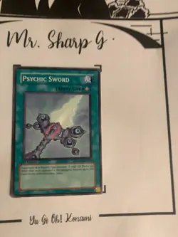 PSYCHIC SWORD - 1st EDITION CRMS-EN054 ENGLISH Yu-Gi-Oh! CARD COMMON KONAMI - Image 8