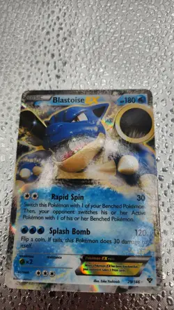 Blastoise EX - 29/146 - Pokemon XY Base Set Ultra Rare Card LP - Image 1