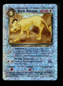Dark Persian 6/110 Legendary Collection 2002 Reverse Holo Pokemon Card TCG - Image 1