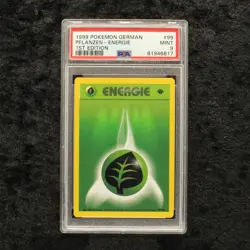 Pokemon PSA 10 Base Set Pflanzen-Energie 1st Edition German Karten Card Sammlung - Image 1