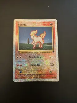 Ponyta Reverse Holo Legendary Collection 87/110 Pokemon Card MP - Image 1