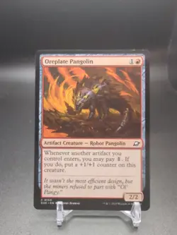Oreplate Pangolin - Edge of Eternities #0150 MTG Magic The Gathering - Image 1