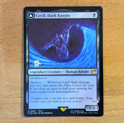 Cecil, Dark Knight - Pre-release Foil Stamped Promo - Final Fantasy MTG - Image 1