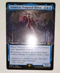 Ultimecia, Temporal Threat Extended Art - FIN 0441 NM - MTG Magic - Image 3