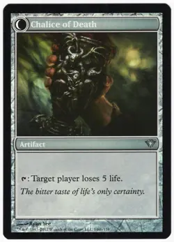 Chalice of Life - Chalice of Death 2012 Dark Ascension FOIL Artifact MTG NM AZ1 - Image 2