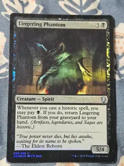 Lingering Phantom FOIL Dominaria MTG Magic - Image 1
