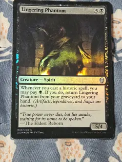 Lingering Phantom FOIL Dominaria MTG Magic - Image 2