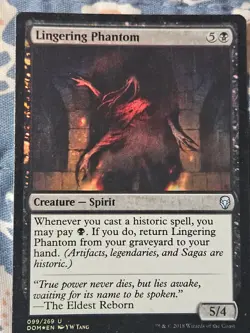 Lingering Phantom FOIL Dominaria MTG Magic - Image 3