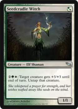Seedcradle Witch - Light Play MTG Shadowmoor - Image 1
