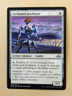 ARCBOUND JAVELINEER-MTG-MODERN HORIZONS 2-UNCOMMON 002/303 - Image 1