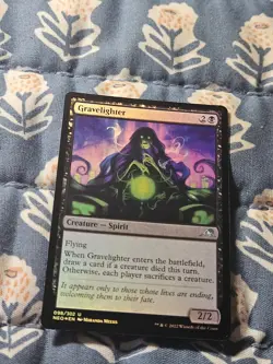 Gravelighter FOIL Kamigawa Neon Dynasty MTG Magic Cards - Image 2