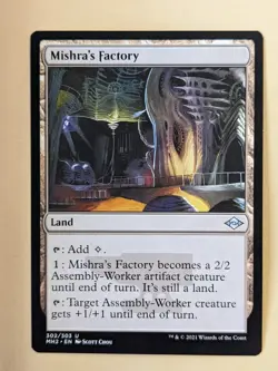 MISHRA'S FACTORY-MTG-MODERN HORIZONS 2-UNCOMMON 302/303 - Image 1