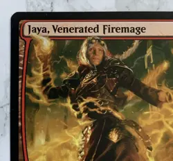 Jaya, Venerated Firemage #135 War of the Spark Legendary Planeswalker MTG Magic - Image 2