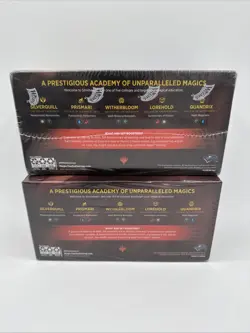Mtg Strixhaven: School of Mages Set Booster Box Lot Of Two Brand New Sealed - Image 3