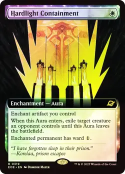 MTG FOIL Hardlight Containment Extended Art - Edge of Eternities #319 - Image 1