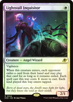 MTG FOIL Lightstall Inquisitor - Edge of Eternities #024 - Image 1