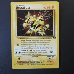 Electabuzz 2 (Pokemon The First Movie) Wotc Black Star Promo - Image 1