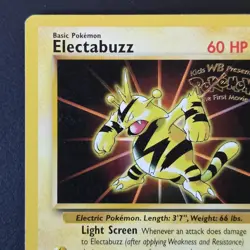 Electabuzz 2 (Pokemon The First Movie) Wotc Black Star Promo - Image 2