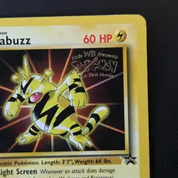 Electabuzz 2 (Pokemon The First Movie) Wotc Black Star Promo - Image 3