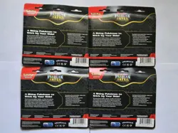 Pokemon TCG Paldean Fates Tech Sticker Fidough Collection Sealed Lot of 4 - Image 2