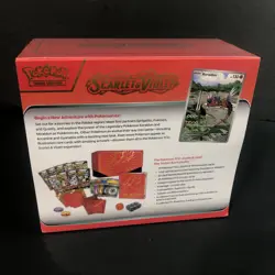 Pokemon TCG Scarlet And Violet ETB Koraidon Elite Trainer Box New Sealed - Image 3