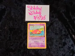 Slowpoke Team Rocket Set Regular Pokemon TCG Lightly Played - Image 3