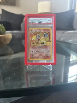 Pokemon Celebrations Charizard 4/102-2021 Classic Collection PSA 9 - Image 1