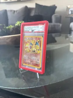 Pokemon Celebrations Charizard 4/102-2021 Classic Collection PSA 9 - Image 3
