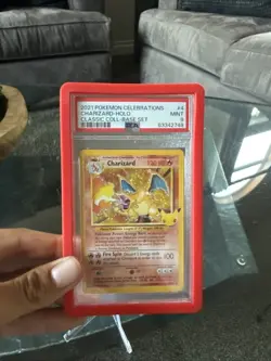 Pokemon Celebrations Charizard 4/102-2021 Classic Collection PSA 9 - Image 5