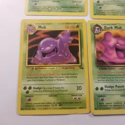 Pokemon Tcg Wotc Dark Weezing Muk Dark Arbok Dark Muk Pokemon Tcg Cards - Image 2