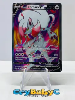 Pokemon Hisuian Zoroark V SWSH297 Sword & Shield BLACK STAR PROMO - Image 1