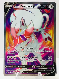 Pokemon Hisuian Zoroark V SWSH297 Sword & Shield BLACK STAR PROMO - Image 2