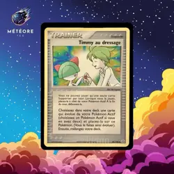 Carte Pokemon Timmy au Dressage 85/106 EX Emeraude Bloc Ex FR - Image 1