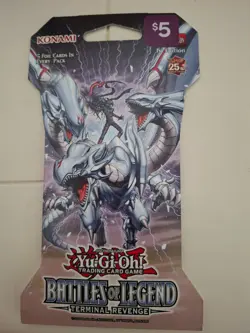 Yu-Gi-Oh Yugioh New Battles of Legend Terminal Revenge Blister Pack - Image 1
