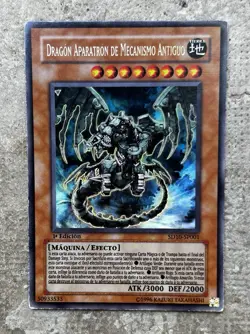 YUGIOH CARD - Ancient Gear Gadjiltron Dragon - SD10 SP001 - Spanish - Image 1
